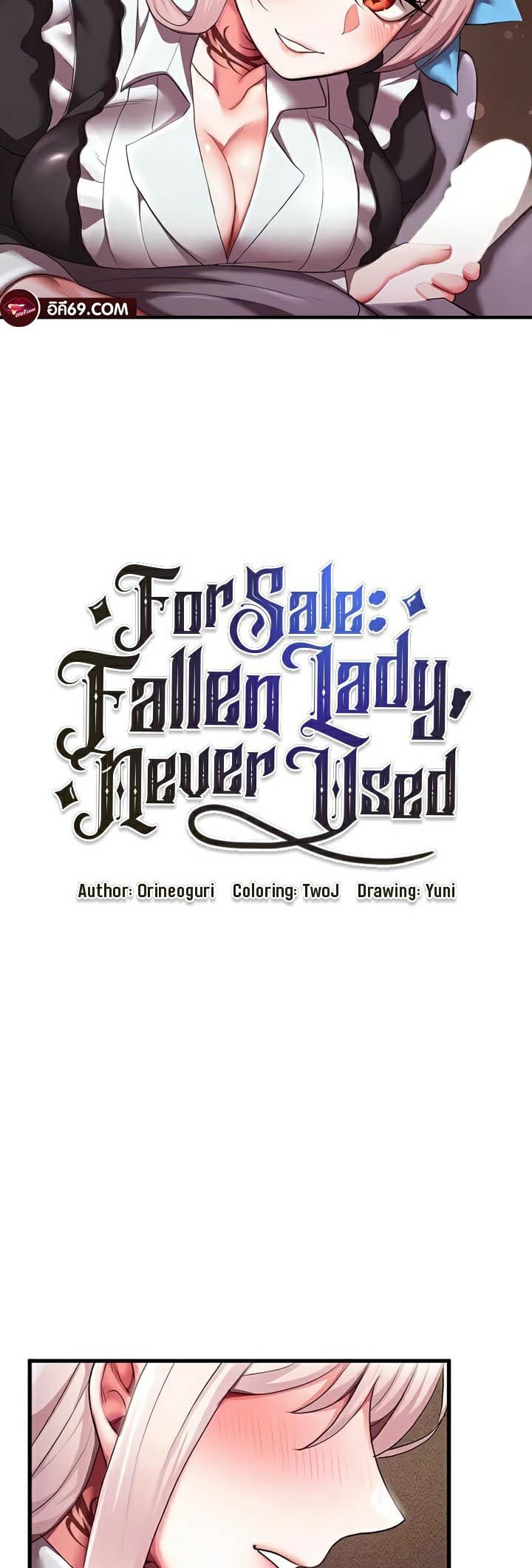 For Sale Fallen Lady, Never Used 8 03